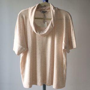 Lands End Dolman Sleeve Cowl Neck Top